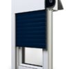 16 Stahlblau Fenster Rollladen EXAKT Exte Aufsatzrollladen Aufbaurollladen