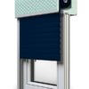 16 Stahlblau Fenster Rollladen ROKA TOP 2RG Unterputzrollladen Beck-Heun
