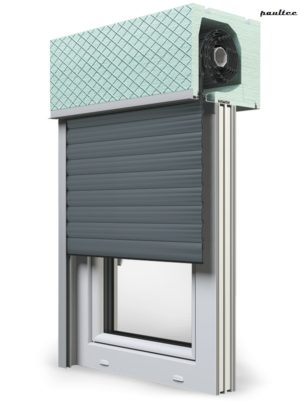 25 Basaltgrau Fenster Rollladen ROKA TOP 2RG Unterputzrollladen Beck-Heun