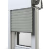 3 Grau Fenster Rollladen Elite XT Exte Aufsatzrollladen Aufbaurollladen