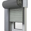 3 Grau Fenster Rollladen SKO-P Vorbaurollladen Aluprof