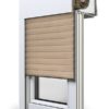 5 beige Fenster Rollladen SKT Opoterm Aluprof