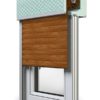6 Holz dunkel Fenster Rollladen ROKA TOP 2RG Unterputzrollladen Beck-Heun