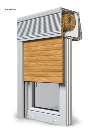 7 Holz hell Fenster Rollladen CleverBox Soft Beclever