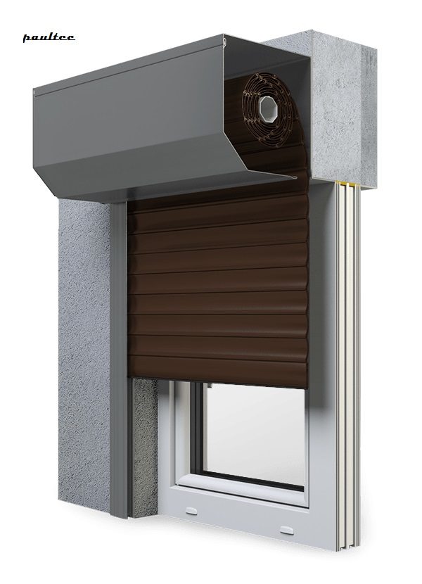 9 Braun Fenster Rollladen SK 45 Vorbaurollladen Aluprof