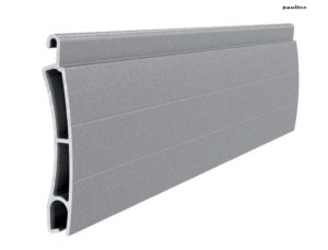 Grau perlmutt matt Stranggepresstes PE 41 Aluminiumprofil